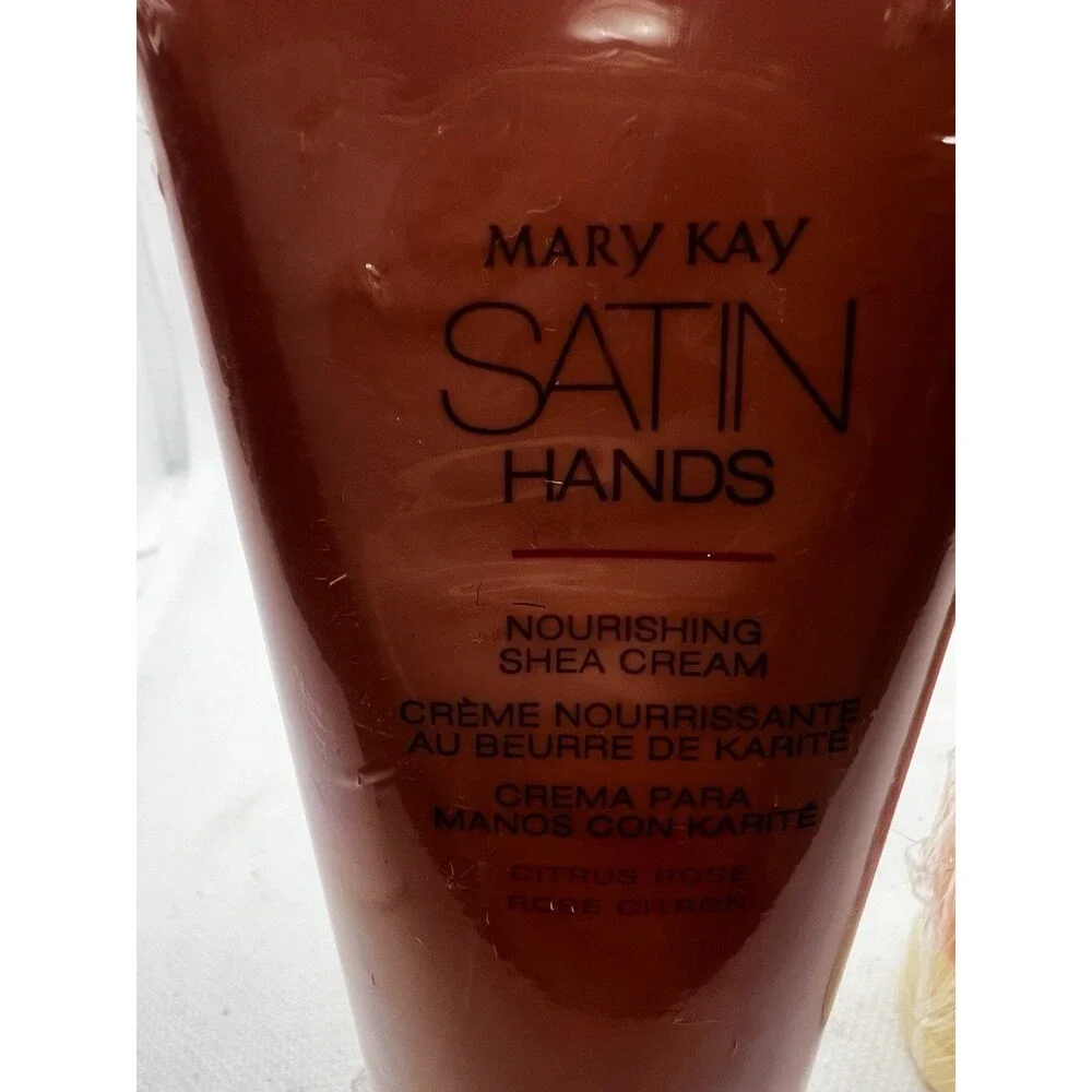 (Lot Of 2) MARY KAY SATIN HANDS SHEA CREAM CITRUS ROSE